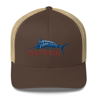 Deep Soul Marlin Trucker Cap