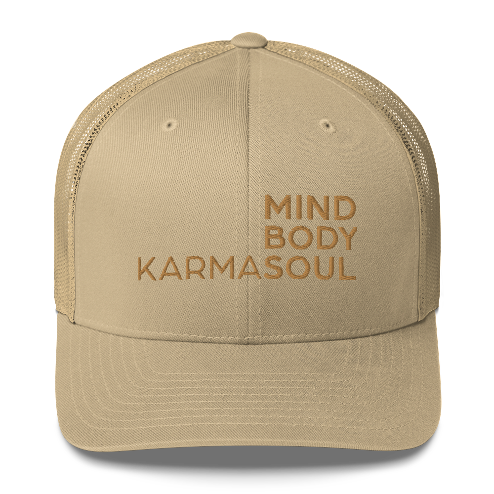Original Mind Body Soul Trucker Cap