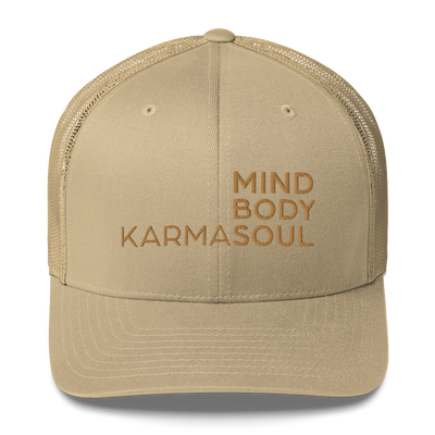 Original Mind Body Soul Trucker Cap