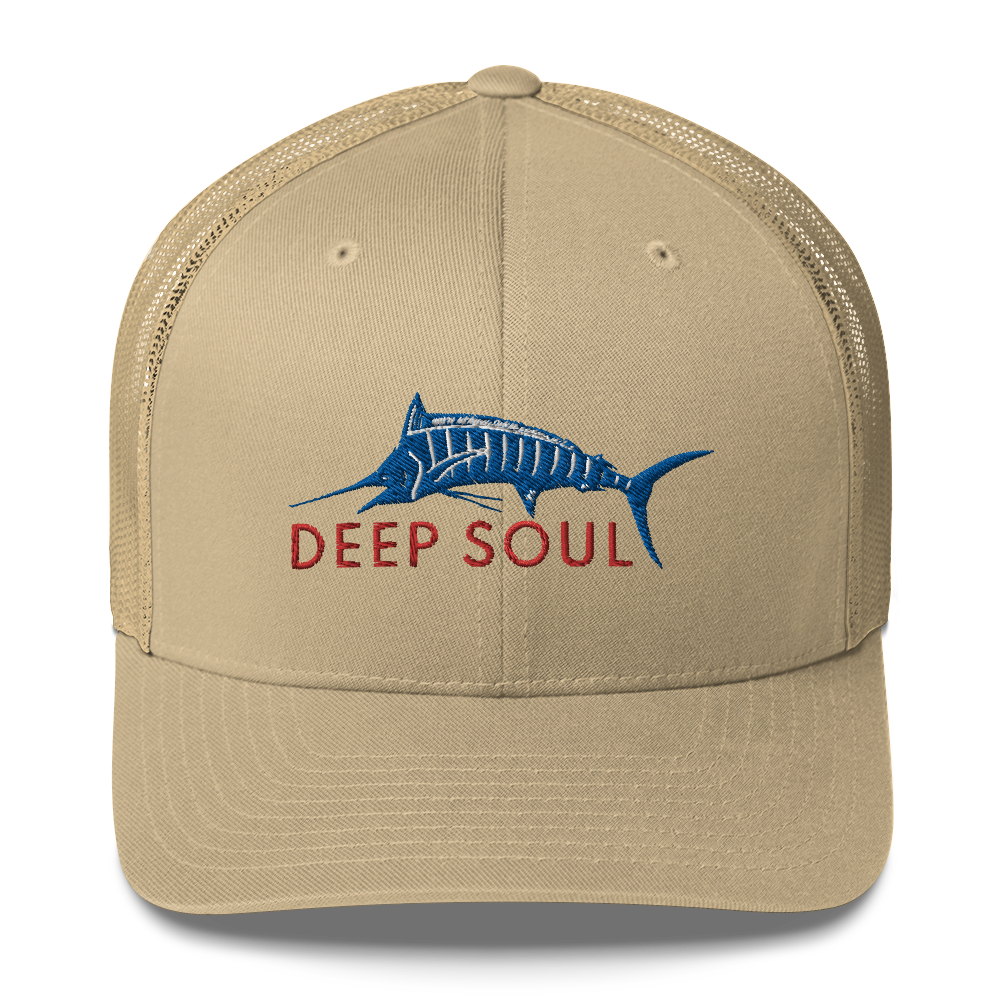 Deep Soul Marlin Trucker Cap