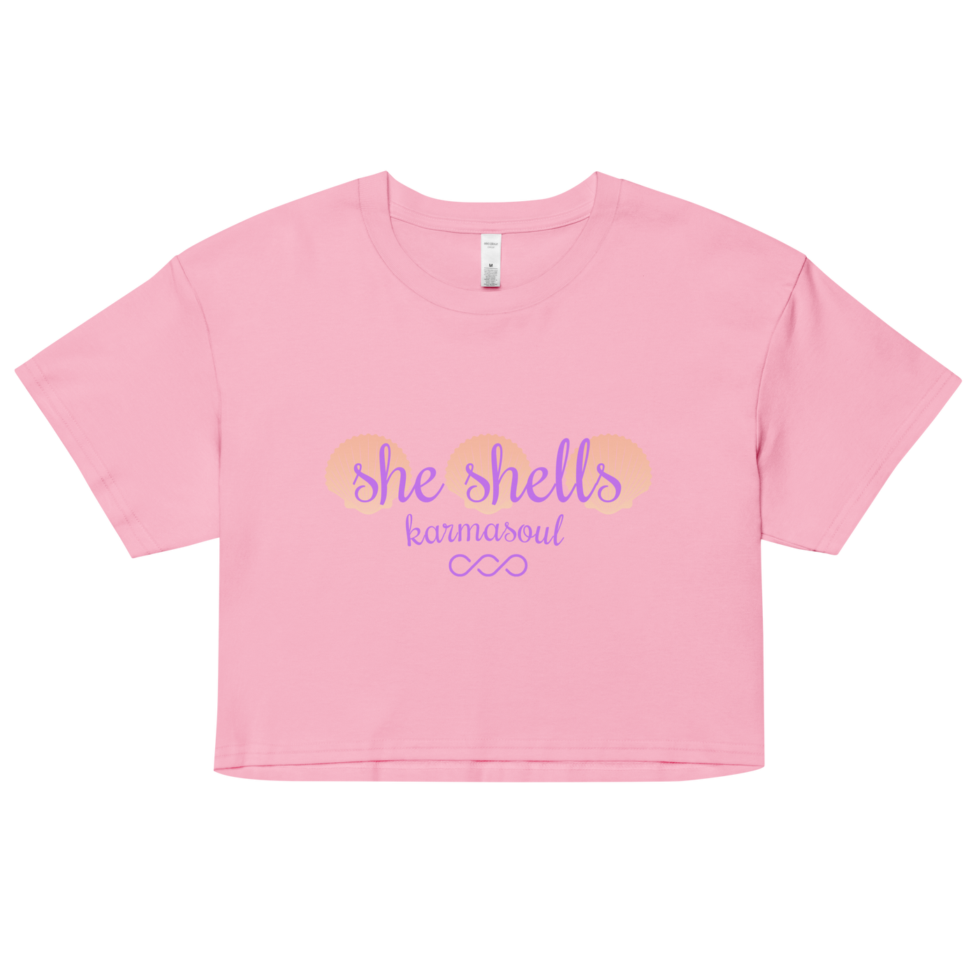 She Sells Seashells Women’s Cropped Tee