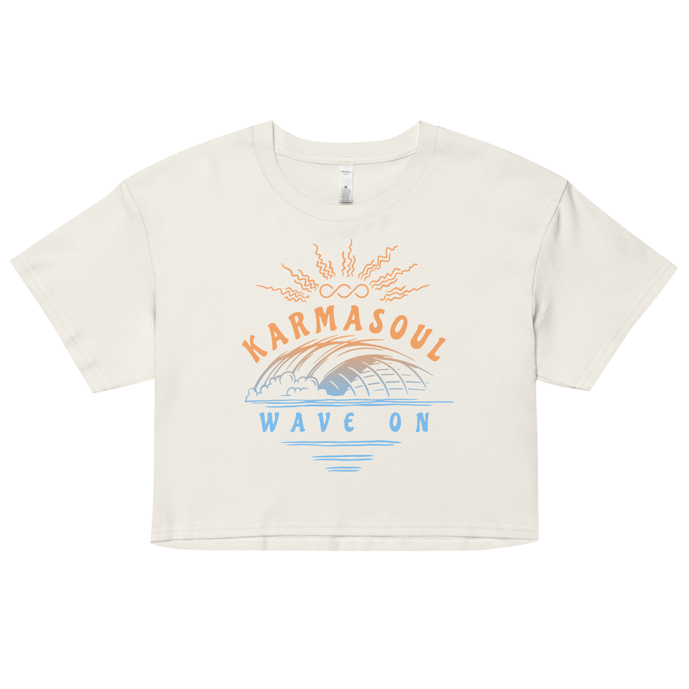 Wave On Women’s Cropped Tee