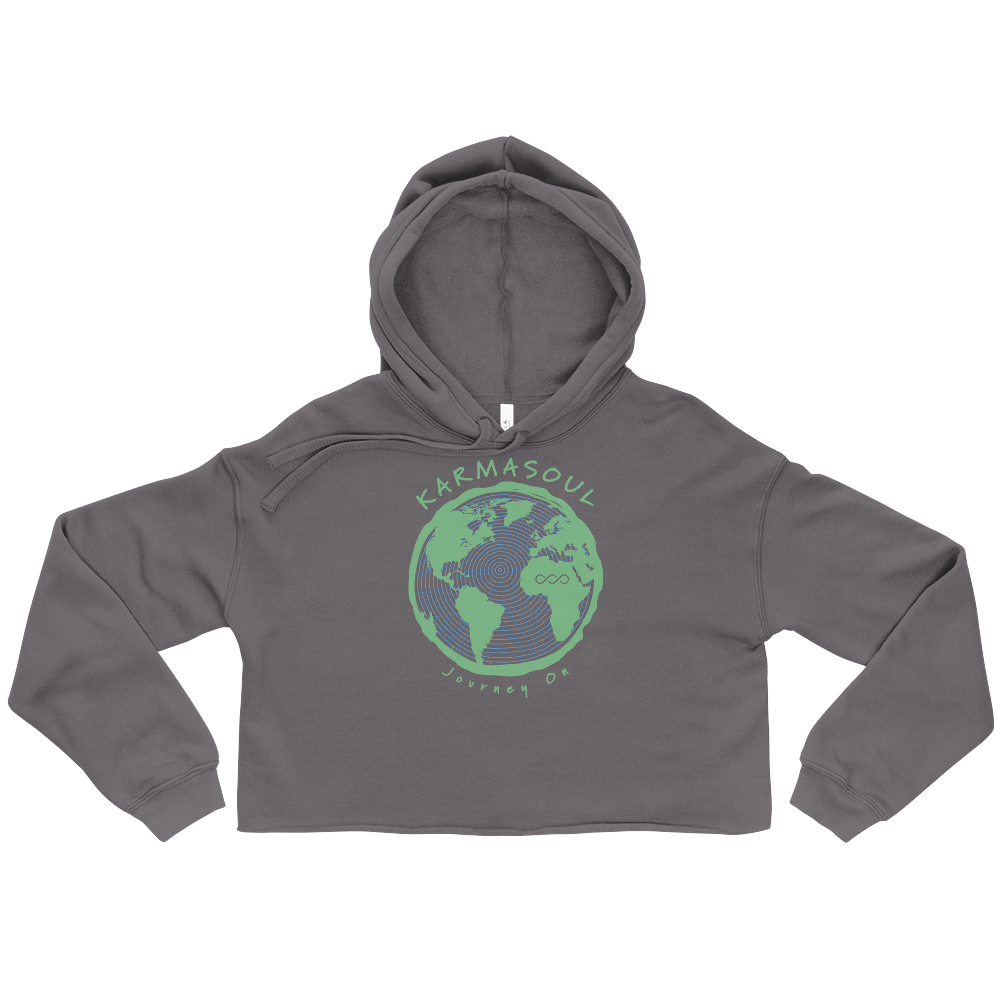 Worldly Women's Cropped Hoodie