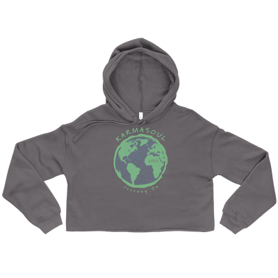 Worldly Women's Cropped Hoodie