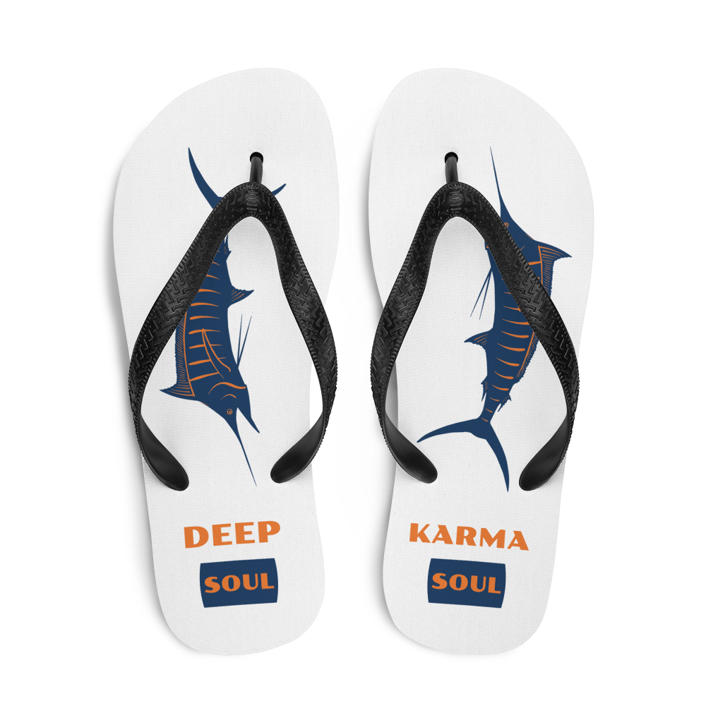 Deep Soul Marlin Flip-Flops